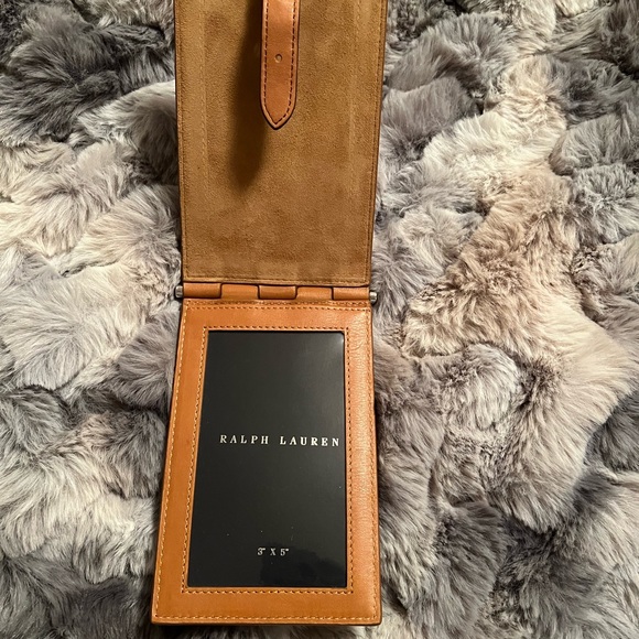 Ralph Lauren Brown Leather Photo Frame - Picture 4 of 5